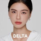 DELTA澳白大溪地黑珍珠耳环耳钉925纯银无耳洞耳夹女简约气质耳饰