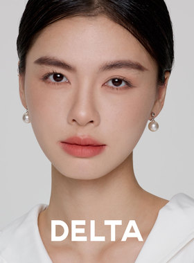 DELTA澳白大溪地黑珍珠耳环耳钉925纯银无耳洞耳夹女简约气质耳饰