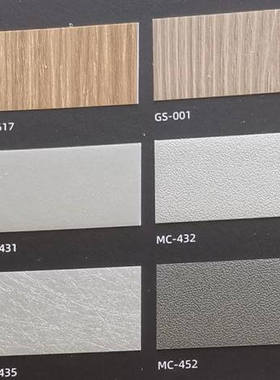 高档品质TGA装饰贴膜ES-617 GS-001 MC-431 MC-432 MC-435 MC-452