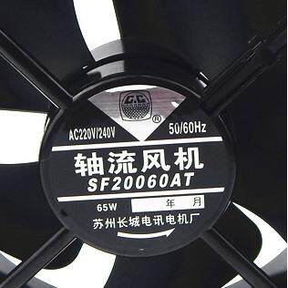 苏州长城 SF20060AT 200*200*60MM 65W 220V 大风量散热风扇