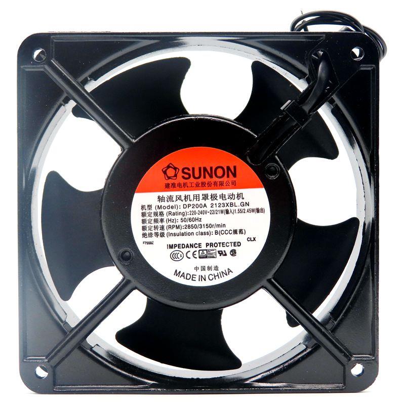 DP200A 2123XBL.GN 全新SUNON AC220V 12038 散热风扇风机