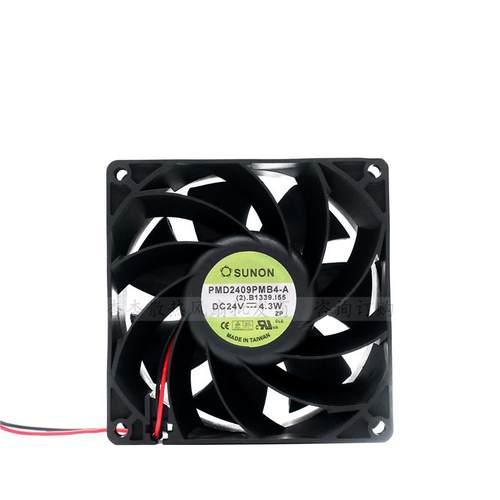 全新原装SUNON建准 PMD2409PMB1/2/3/4-A 24V 9038变频器散热风扇