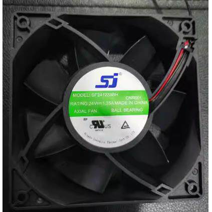 全新SJ SF241238BH 12038 12CM 24V 1.35A 大风量变频器散热风扇