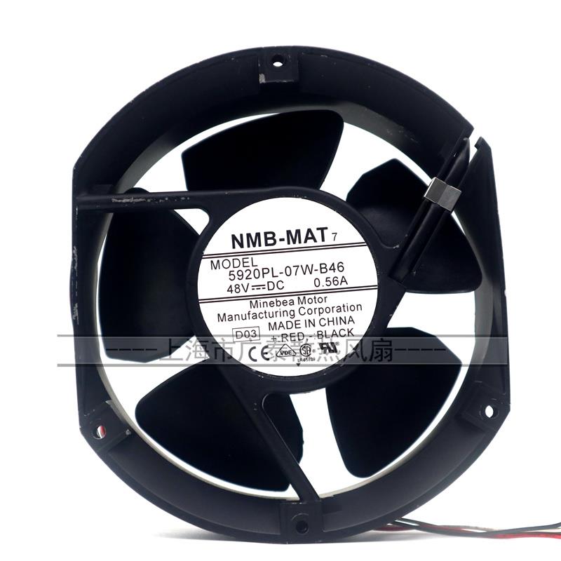 原装NMB 5920VL-05W-B60 5920PL-07W-B46/B70 24V 48V大风量风扇