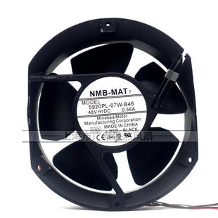 07W 48V大风量风扇 5920VL 24V B70 B46 5920PL B60 05W NMB 原装