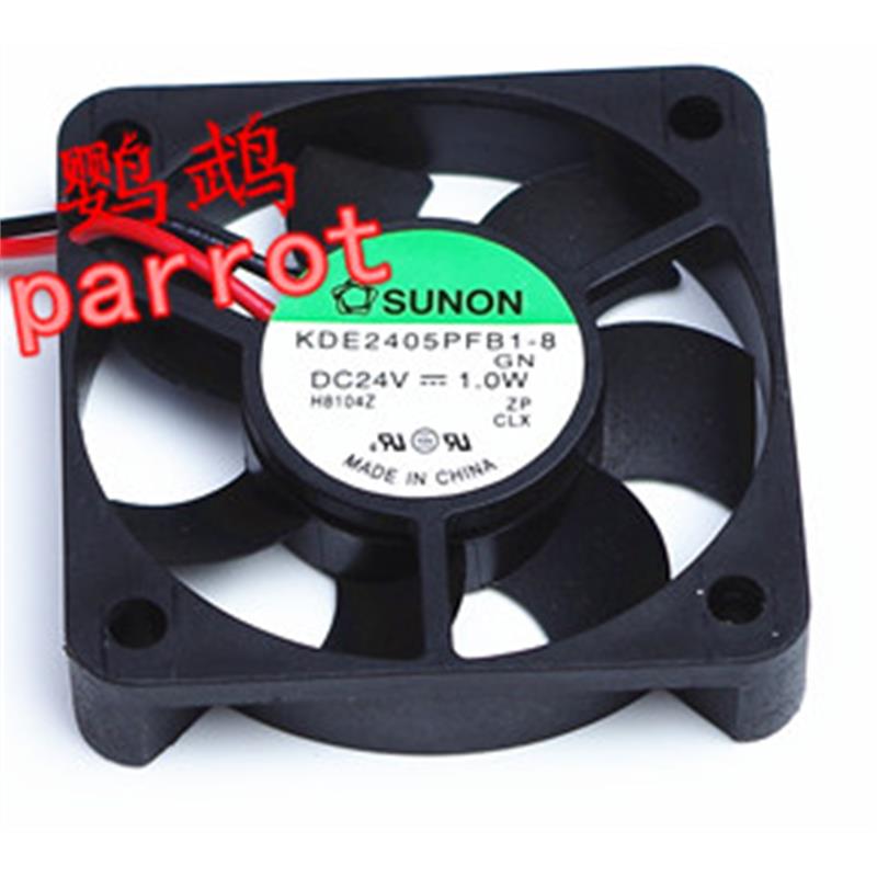 KDE2405PFB1-8 1.0W全新5010 SUNON建准 24V  5CM/厘米变频器风扇