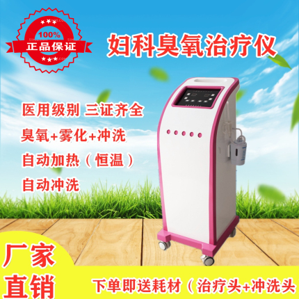 臭氧雾化治疗仪妇科冲洗器阴道炎霉菌抑菌私密护理多功能理疗医用