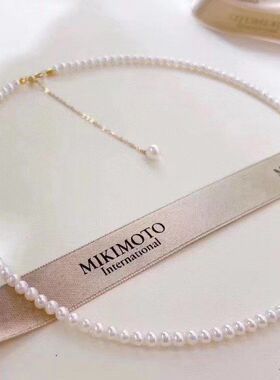 正品高品质淡水珍珠项链女诸暨