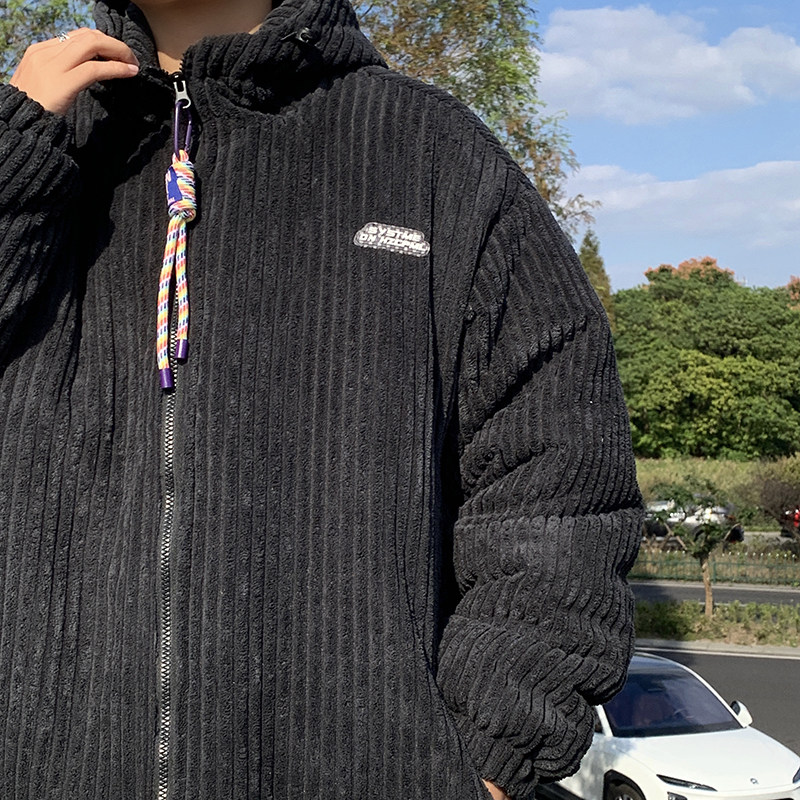 冬新款学生情侣棉服灯芯绒加厚夹棉彩虹挂件213-1p138控158my18,男装棉衣,星座213-1
