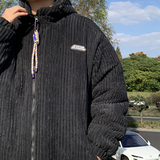 冬新款学生情侣棉服灯芯绒加厚夹棉彩虹挂件213-1p138控158my18，男装棉衣，星座213-1