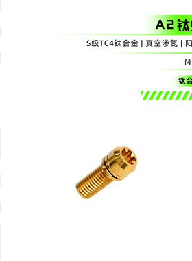 SPARTS A2 系列 M5 M6 L10-55mm 山地车钛合金螺丝升级必换配件
