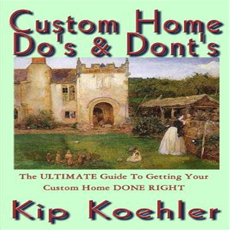 【预售】custom home dos & donts: the ultimate guide for