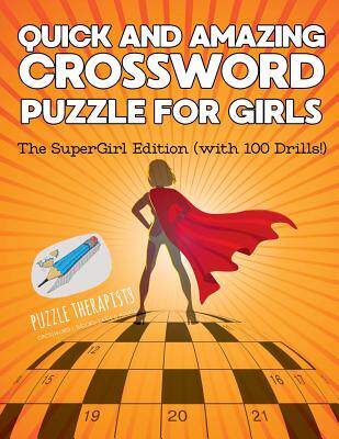 【预售】quick and amazing crossword puzzle for girls - the super