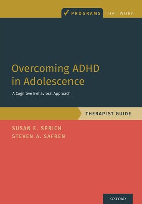 【预售】overcoming adhd in adolescence: a cognitive behavioral