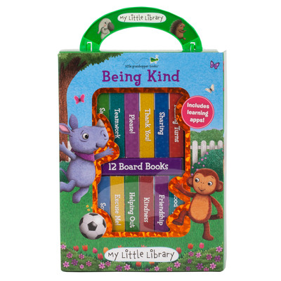 【预售】my little library: being kind (12 board books & 3