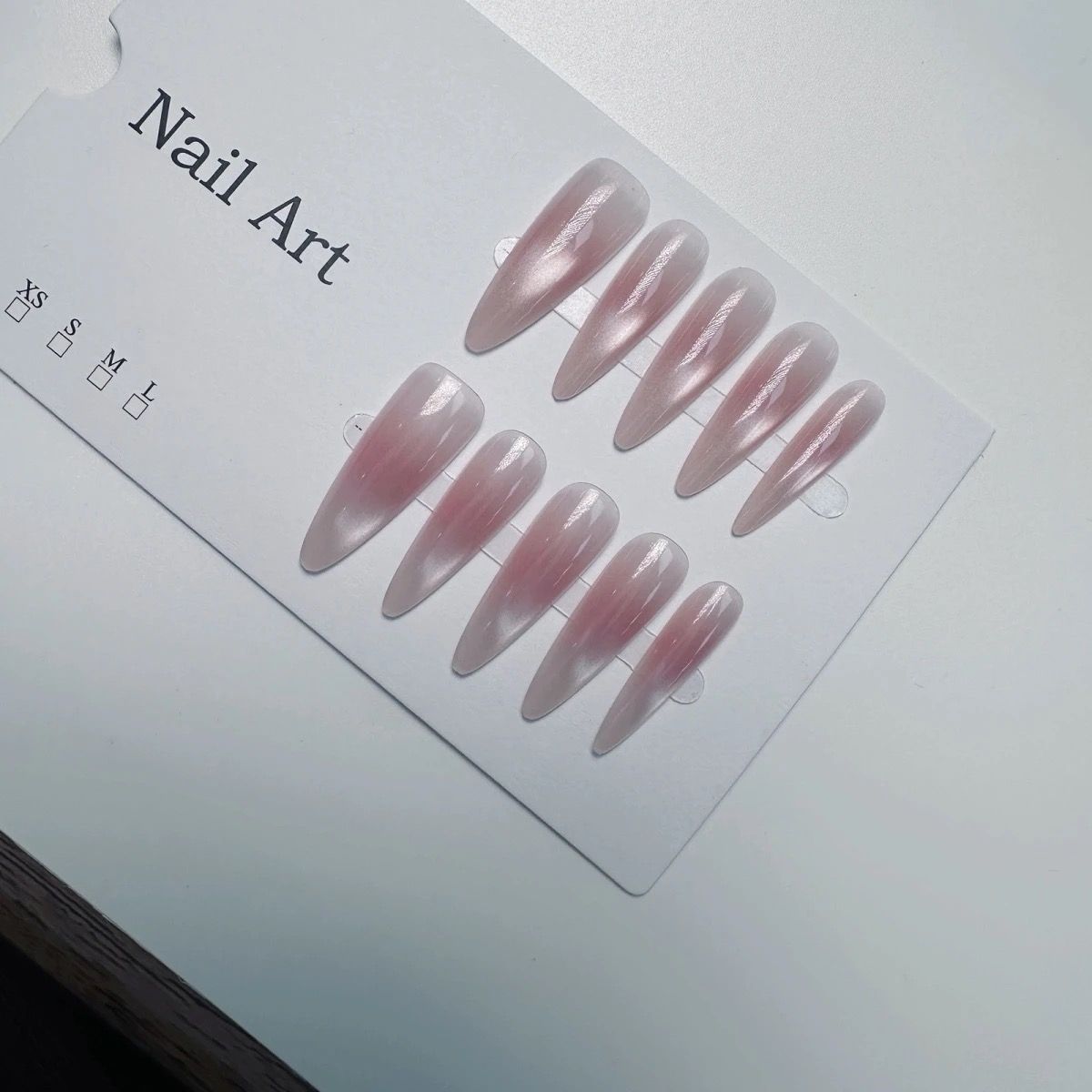 纯色新款手工软甲多甲型指甲显白甜酷风裸色假指甲甜酷风网红甲片