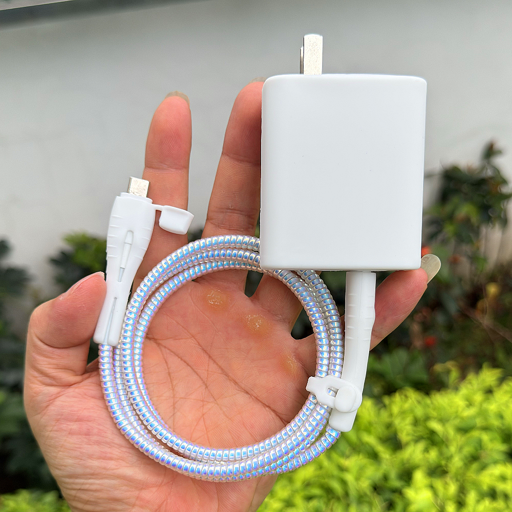 小米13pro 14pro红米K70 K80pro数据线保护套120W充电器壳缠绕绳