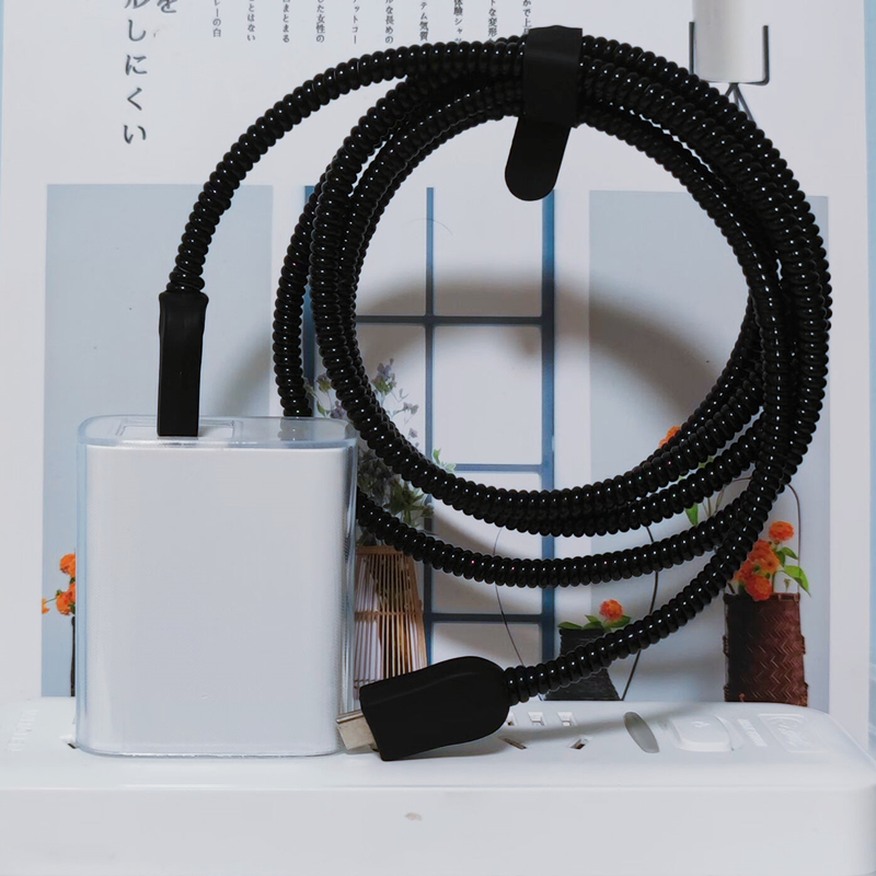 小米14 13 12 S ultra红米K60 K50 67W数据线保护套充电器缠绕绳