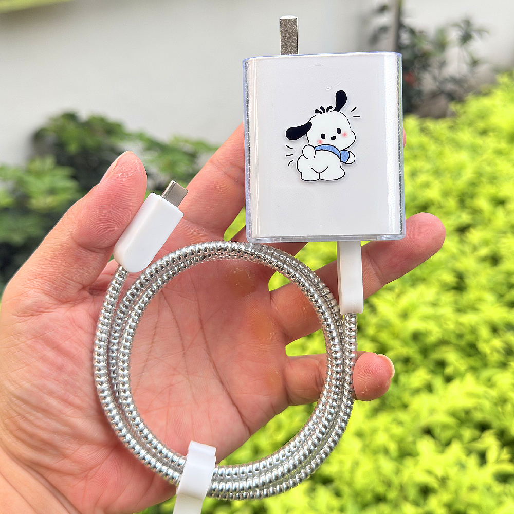 适用华为Pura90 Pura90pro max数据线保护套66W 100W充电器壳绕绳