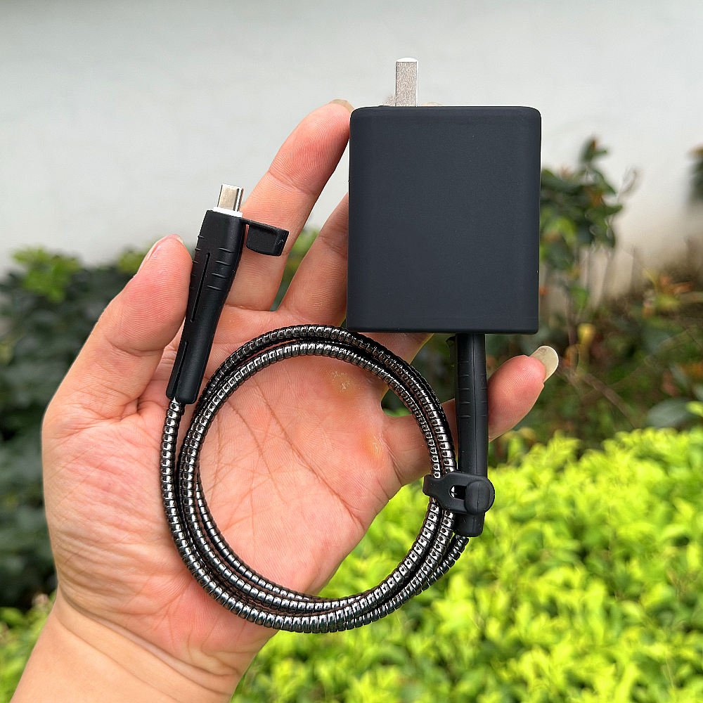 适用荣耀500 500pro 400 X70 Power2数据线保护套80W充电器壳绕绳