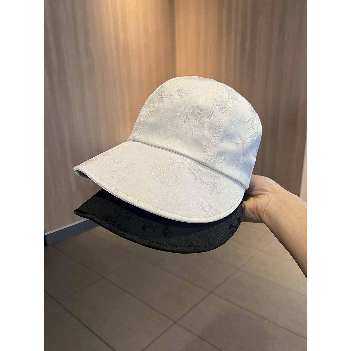 春秋新款中国风民族风鸭舌渔夫帽2026新款春夏典雅提花面遮0119ud,服饰配件/皮带/帽子/围巾,帽子,淘宝优惠券,粉丝福利购,淘宝优惠卷