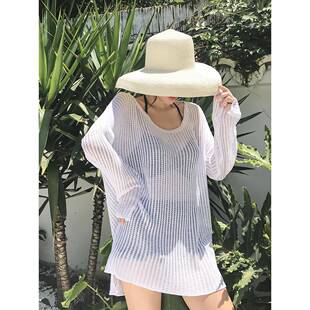 三件套女士显瘦遮肚0325r1 保守海边度假罩衫 泳衣女2026新款 分体式