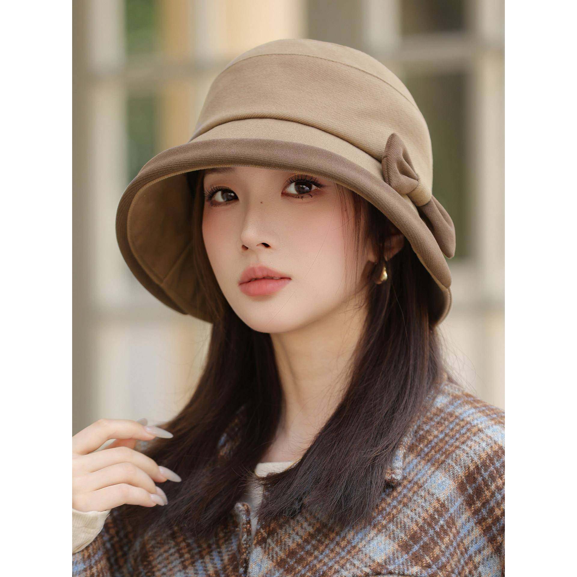 春季英伦复古渔夫帽子女秋冬季盆帽优雅洋气妈妈帽百搭显脸0126u,服饰配件/皮带/帽子/围巾,帽子,淘宝优惠券,粉丝福利购,淘宝优惠卷