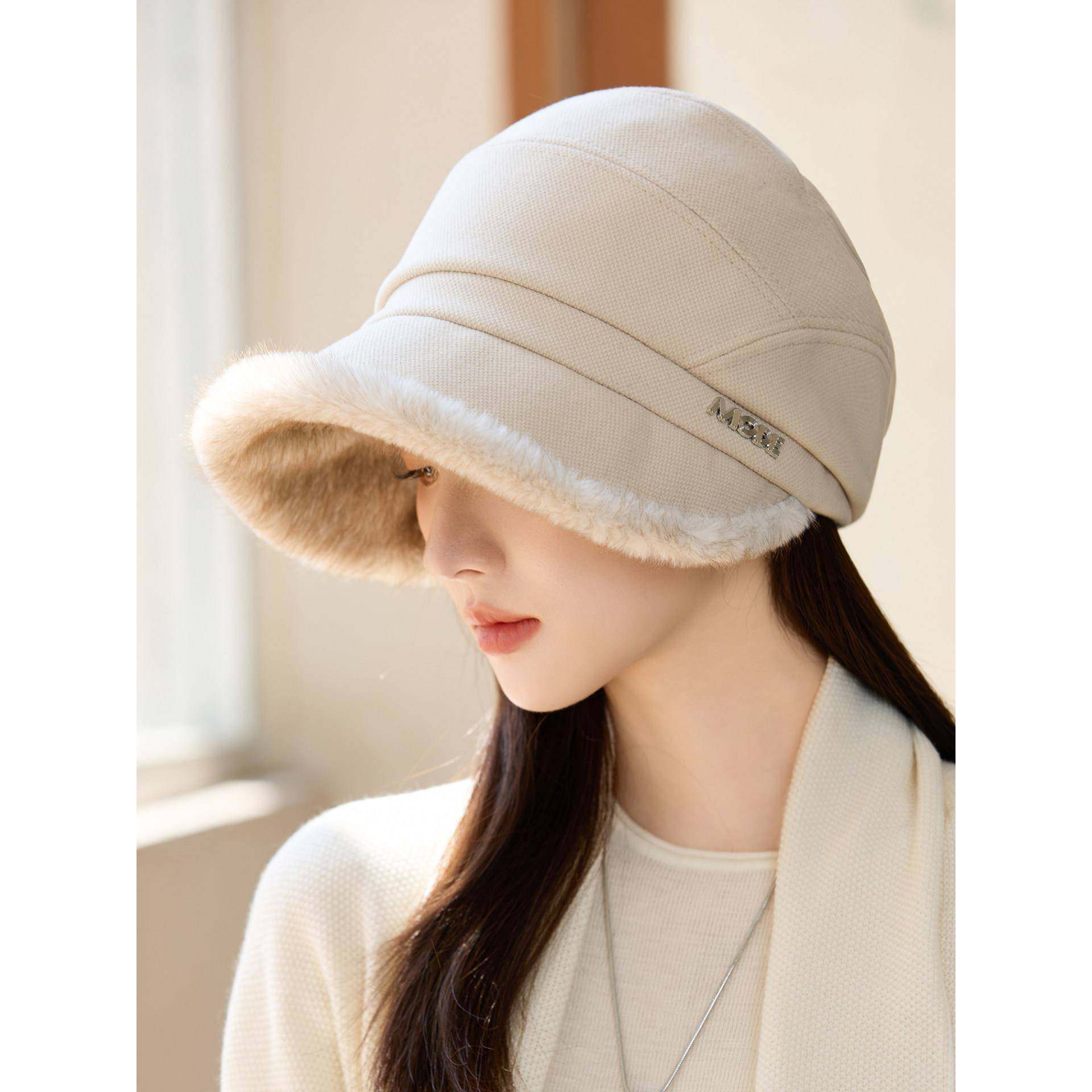 春季加绒加厚大帽檐渔夫帽子女秋冬季防寒保暖毛绒盆帽马术0126u,服饰配件/皮带/帽子/围巾,帽子,淘宝优惠券,粉丝福利购,淘宝优惠卷