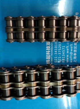 双排滚子链链条08B-2/10A12A16A4 5 6分KC4012 5016 GL联轴器链条