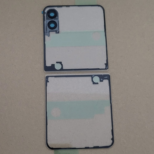 创恒易后盖适用于三星F711透明玻璃后盖F721 F731 Flip3 4 5后盖