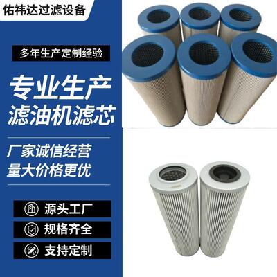 高压油滤芯300364-01.N100.80G.16.E.P油中除水液压滤芯精度1-30u