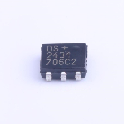 原装 假一赔十 DS2431P+T&R DS2431P TSOC-6 可编程只读存储器