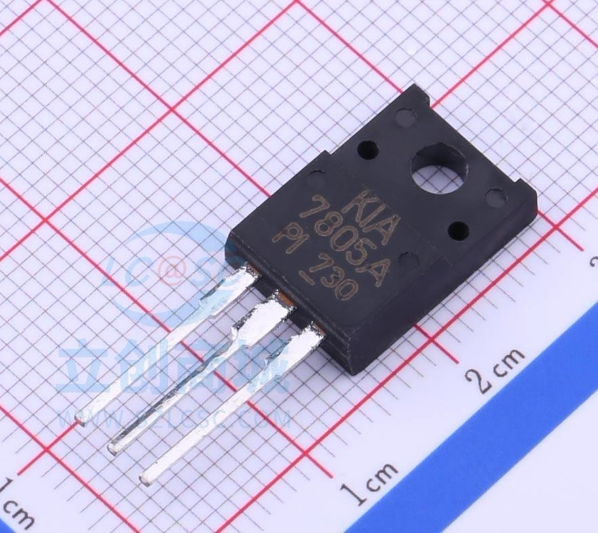 原装 kia7805a to-220f kia7805api-u/pf 5v 三端稳压管 7805a