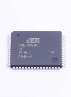 原装 假一赔十 ATXMEGA128D3-AU XMEGA128D3 TQFP-64 单片机芯片
