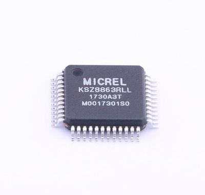 原装 假一赔十 KSZ8863RLLI KSZ8863RLL LQFP-48 以太网控制芯片