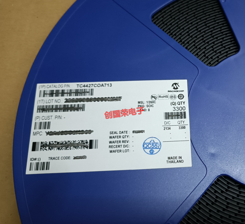 原装 假一赔十 TC4427COA TC4427COA713 SOP8 低压侧双功率芯片IC