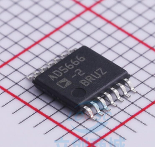 2REEL7 TSSOP 原装 AD5666BRUZ AD5666 数模转换芯片IC 正品
