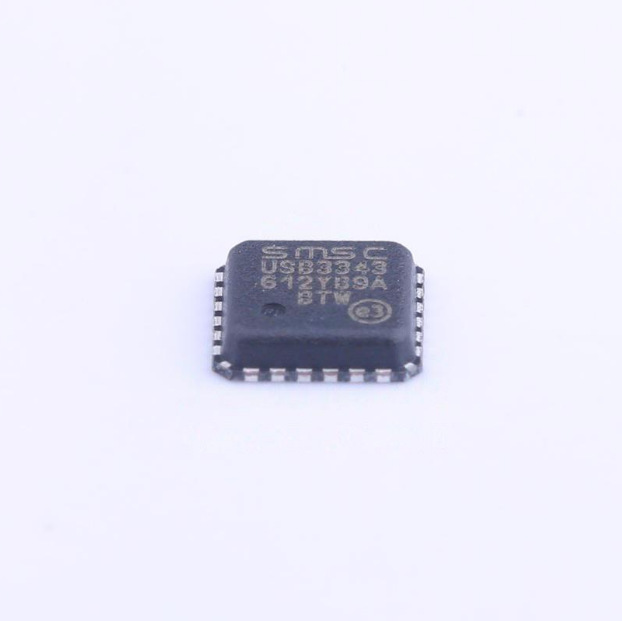 原装 假一赔十 USB3343-CP-TR QFN-24 USB接口芯片