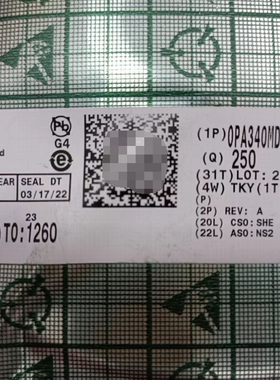 原装 假一赔十 OPA340MDBVTEP 丝印CVS SOT23-5 运算放大器芯片