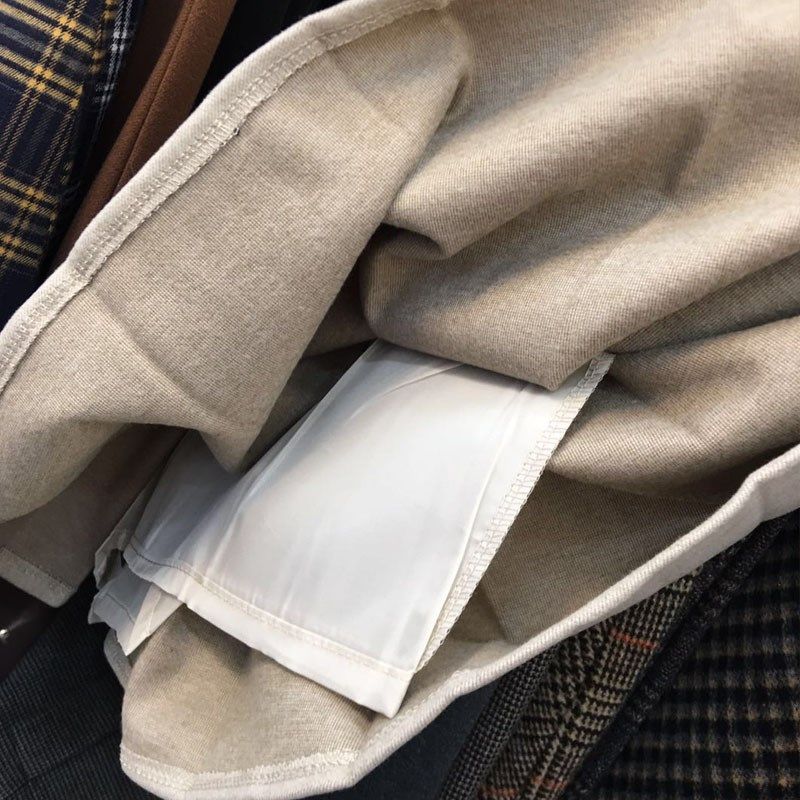 高腰a字百褶半身裙女2018秋冬韩版修身显瘦短裙呢料时尚百搭伞裙在类目 女装/女士精品, 半身裙中 - 来自Buy2taobao.com提供专业的淘宝代购服务