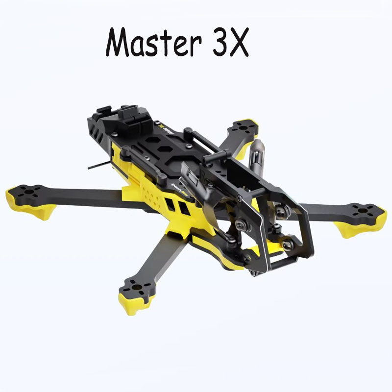 SpeedyBee Master3X 3.6英寸 FPV 穿越机花飞04PRO碳纤机架铝合金