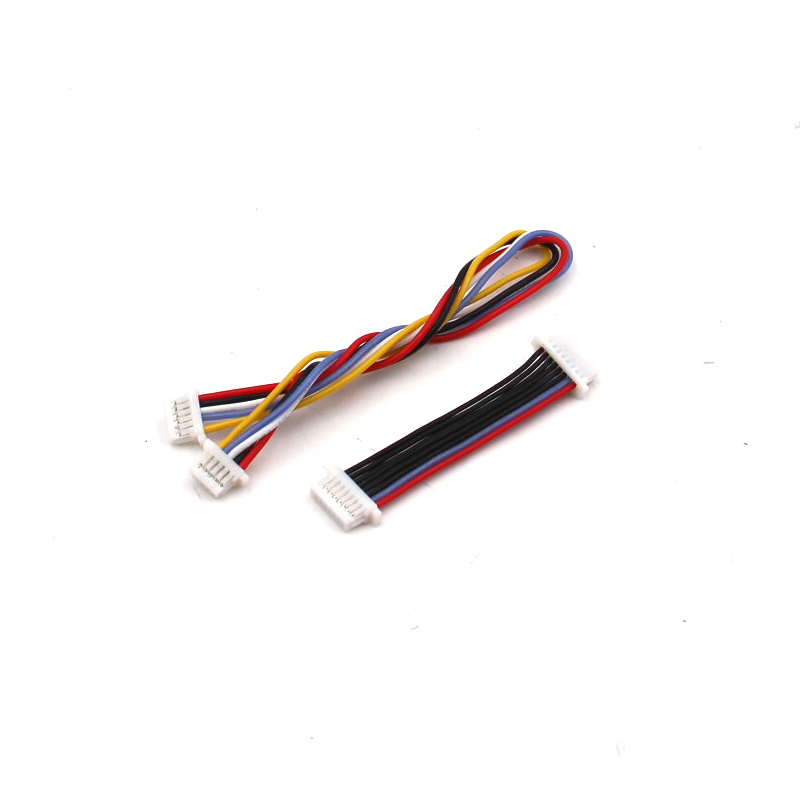 JHEMCU津航飞控电调AIO接数字图传双公头SH1.0连接线 8P 5P转6P