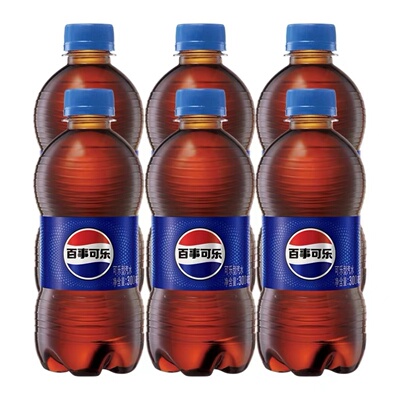 百事可乐300mlx6瓶/12瓶有糖