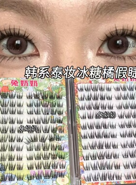 韩系氛围感精髓！藤姐同款T29涂胶款+M29免胶款清透上镜睫毛