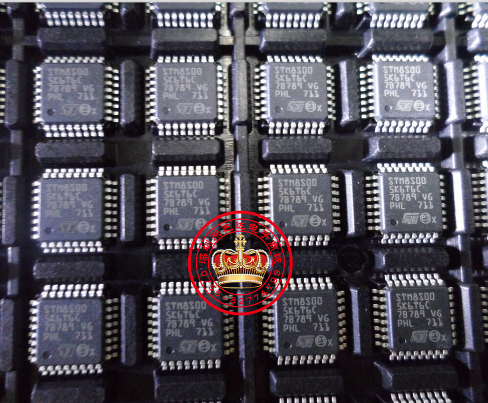 STM8S005K6T6C LQFP32全新原装现货MCU