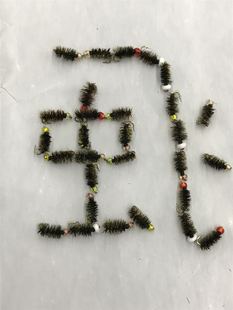 纳米小虫钩飞蝇钩白条马口瓜子亮片鱼钩溪哥翘嘴飞虫钩路亚助投
