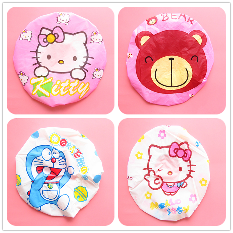 [Batch hair] KITTY Strawberry Bear Doraemon Cartoon pattern Hair care Bathing cap Shower capin the Family/Personal Cleaning Tools , Personal care cleaning appliances , Shower cap  category - from Buy2taobao.com to provide professional Taobao agent buy service