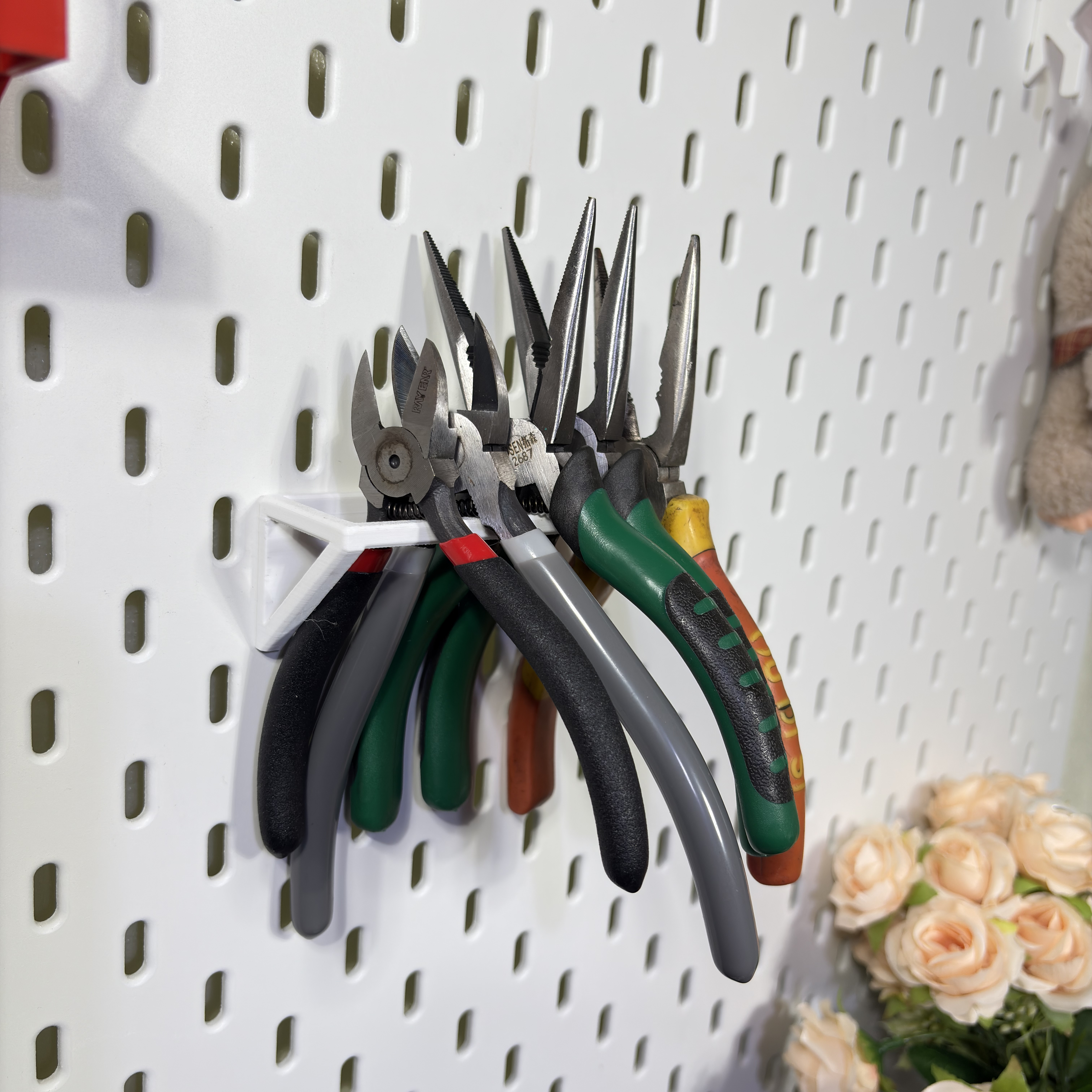 适用宜家SKA斯考迪斯洞洞板配件