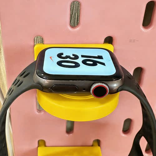适用宜家洞洞板配件Apple Watch充电器收纳SKADIS斯考迪斯圆孔