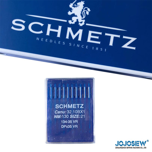 SCHMETZ德国蓝狮车针134-35VR 皮革专用菱形刀针高车斜刀蓝狮机针